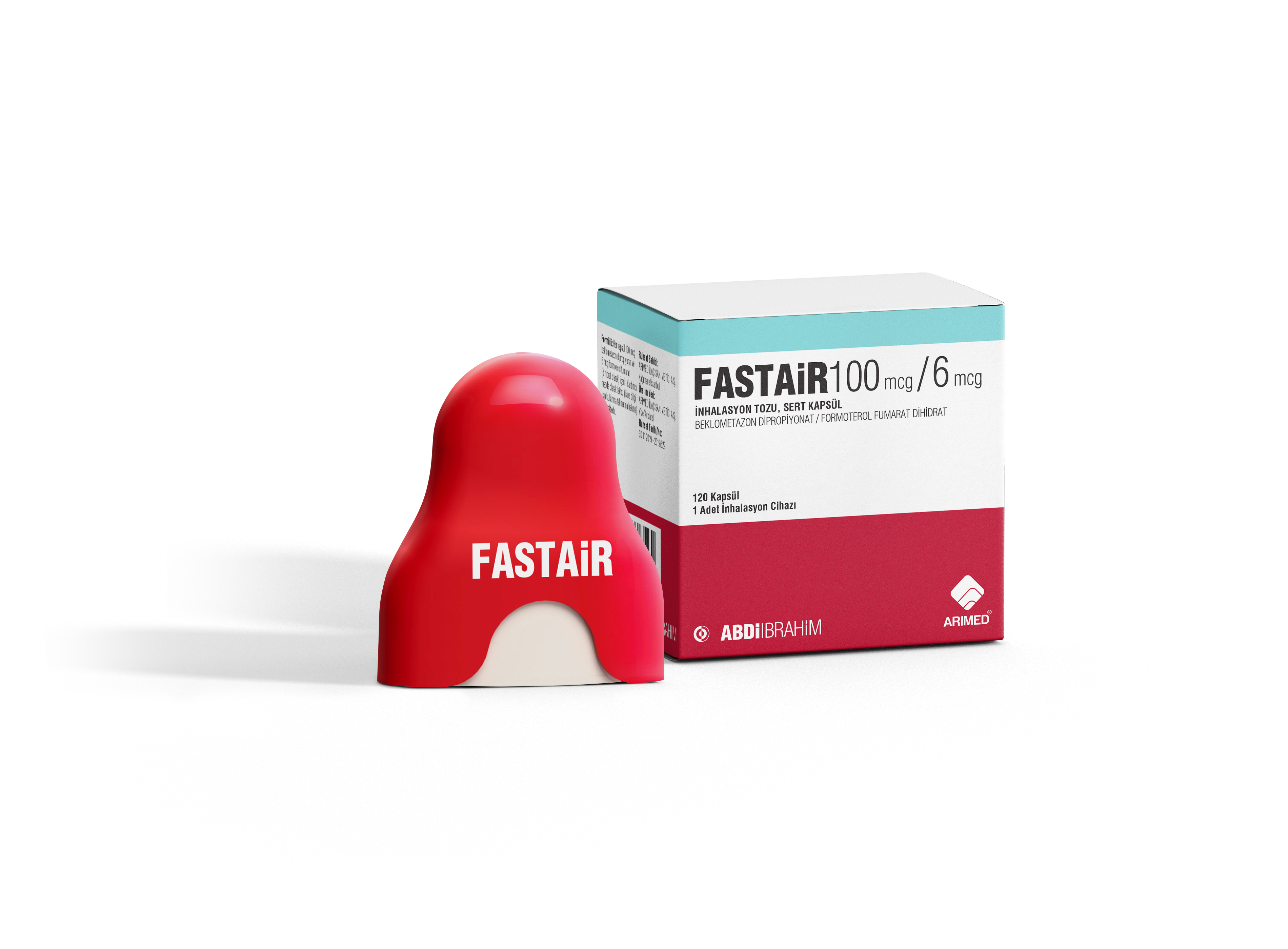 Fastair 100 mcg/6 mcg İnhalasyon Tozu, Sert Kapsül