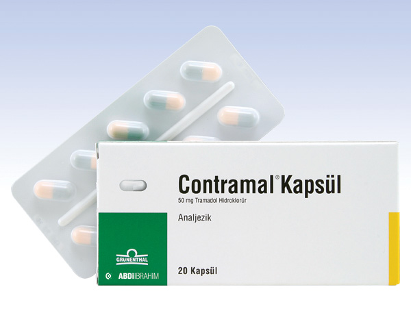 Contramal Kapsül 50 mg.