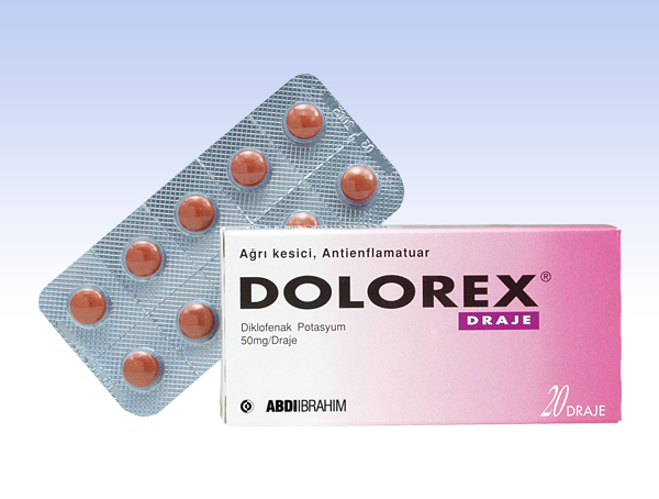 Dolorex 50 mg Kaplı Tablet