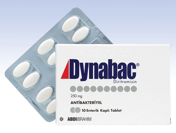 DYNABAC 250 mg Enterik Kaplı Tablet