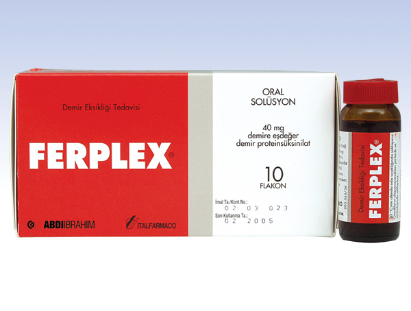 Ferplex Oral Solüsyon 40 mg.