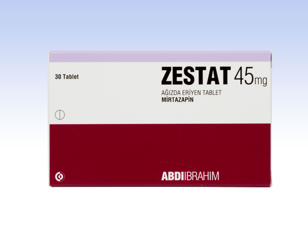 Zestat 45 mg Ağızda Eriyen Tablet