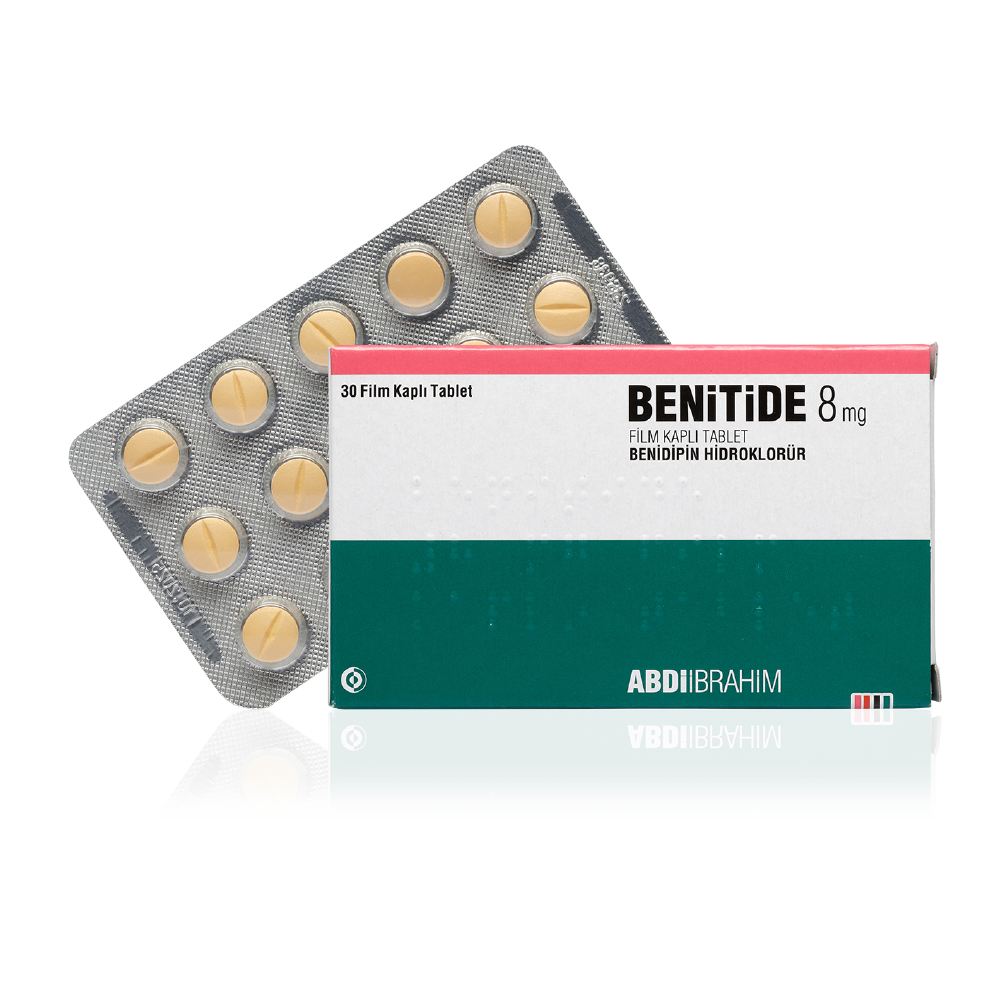 BENİTİDE 8 mg Film Kaplı Tablet