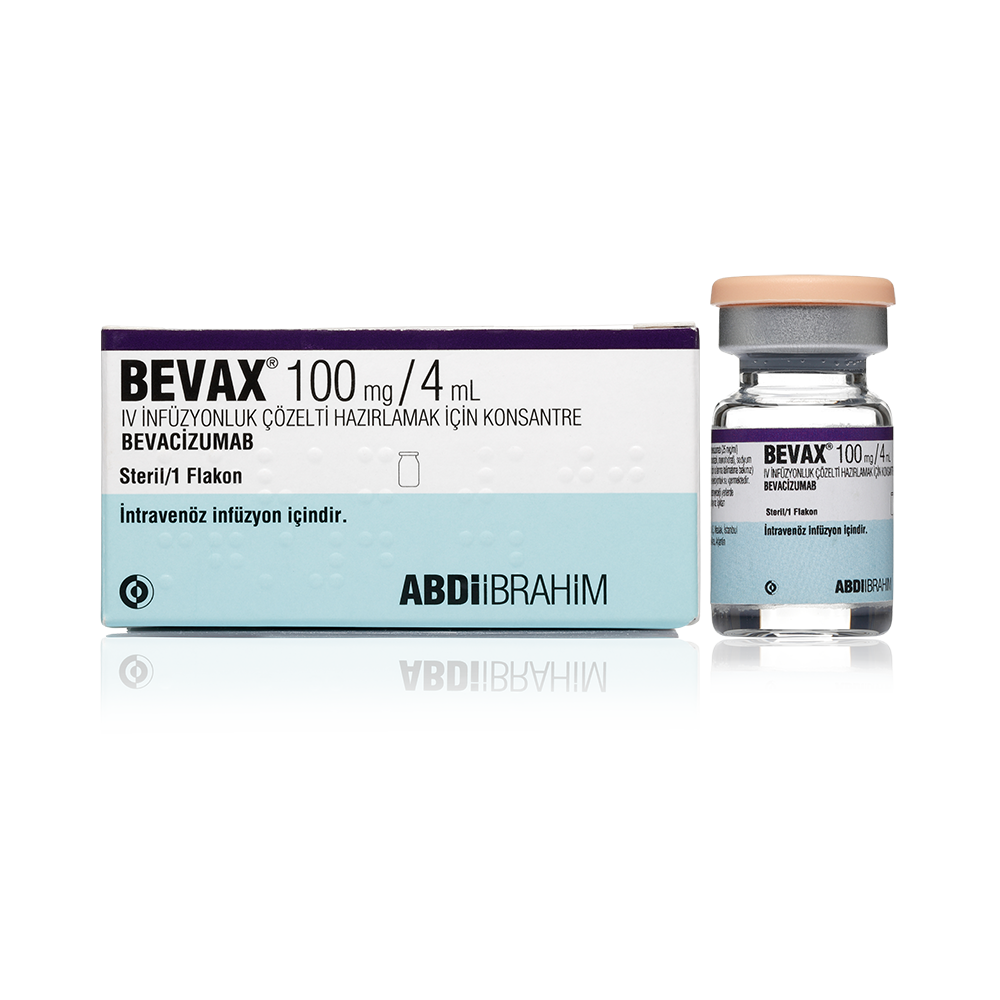 Bevax 100 mg/4 ml IV İnfüzyonluk Çözelti Hazırlamak İçin Konsantre