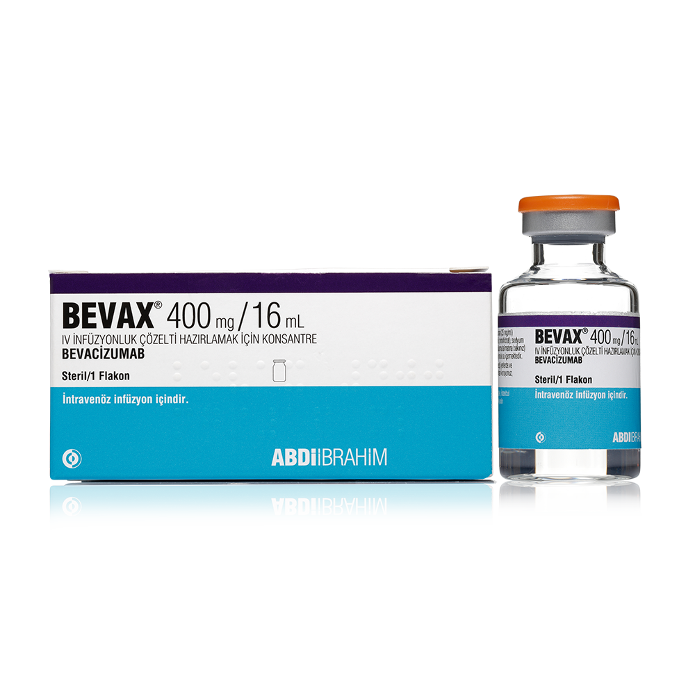 Bevax 400 mg/16 ml IV İnfüzyonluk Çözelti Hazırlamak İçin Konsantre