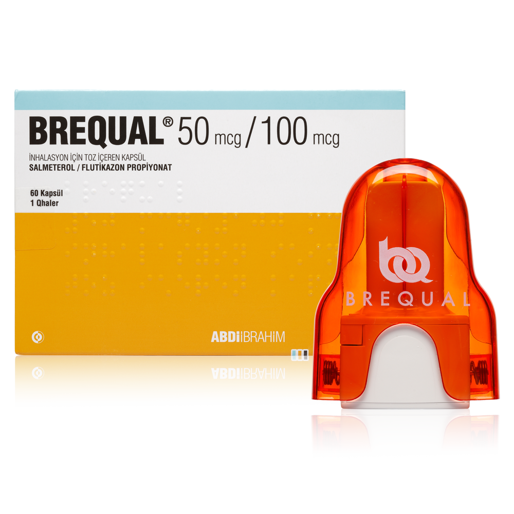 Brequal 50 mcg/100 mcg Inhalasyon Için Toz Içeren Kapsül