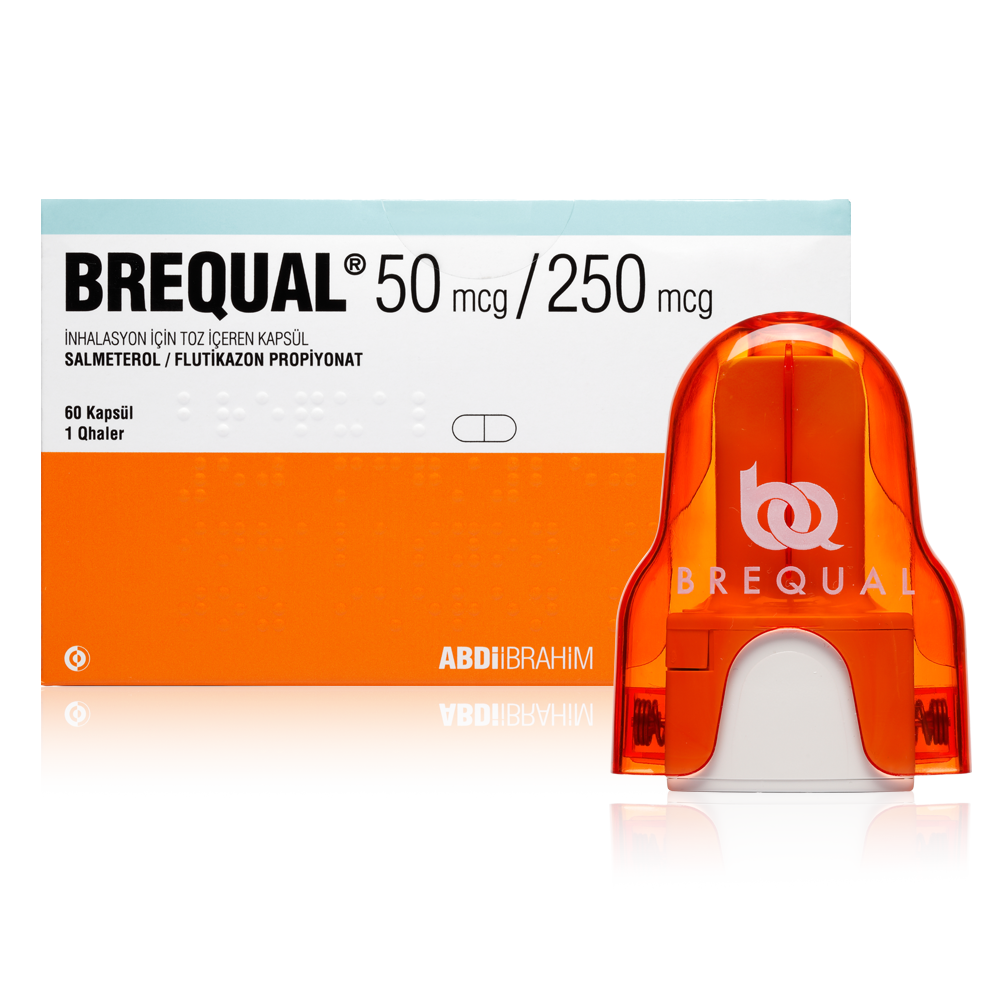 Brequal 50 mcg/250 mcg Inhalasyon Için Toz Içeren Kapsül