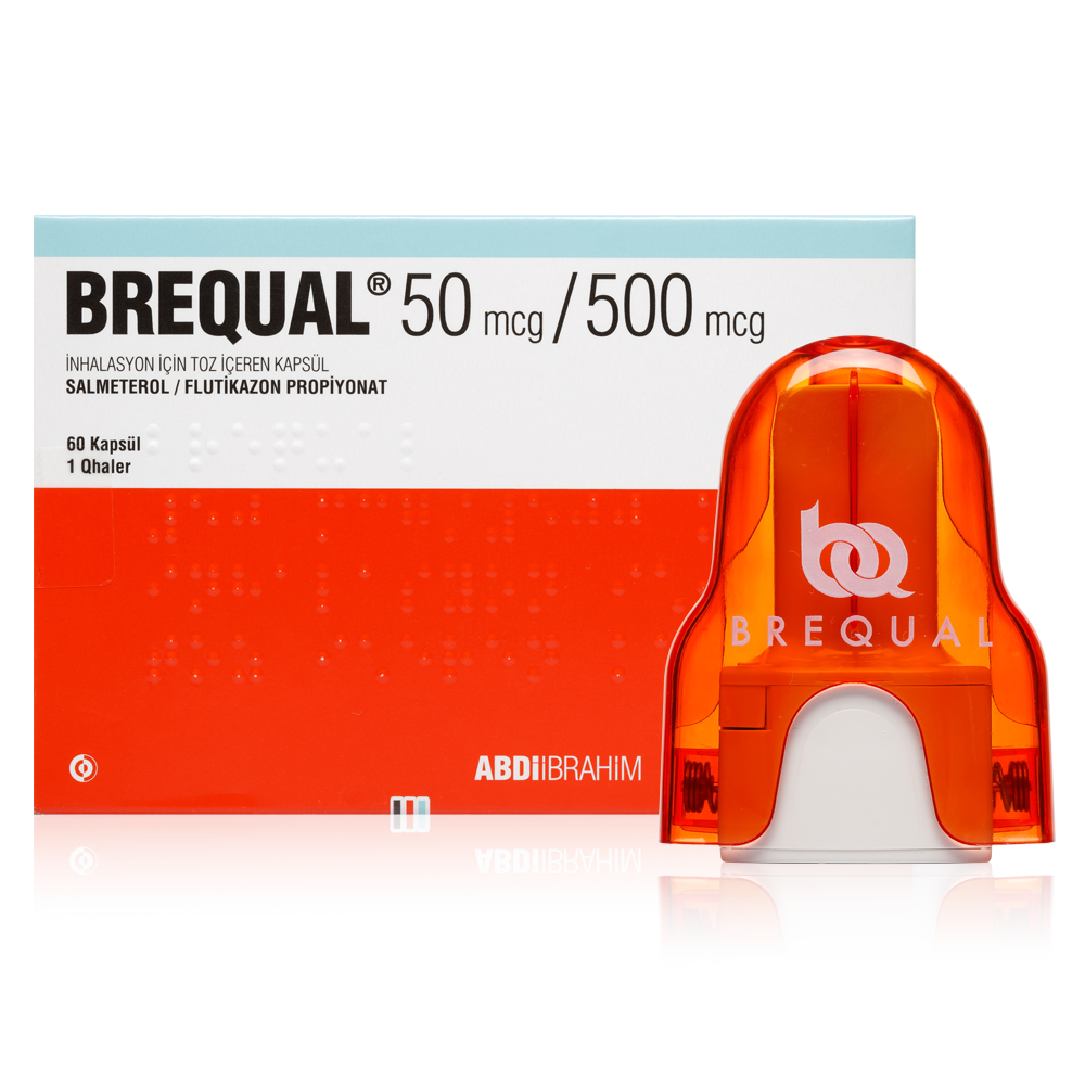 Brequal 50 mcg/500 mcg Inhalasyon Için Toz Içeren Kapsül