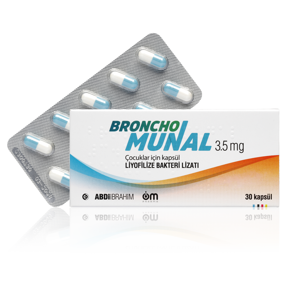 Broncho-Munal 3.5 mg Çocuklar İçin Kapsül