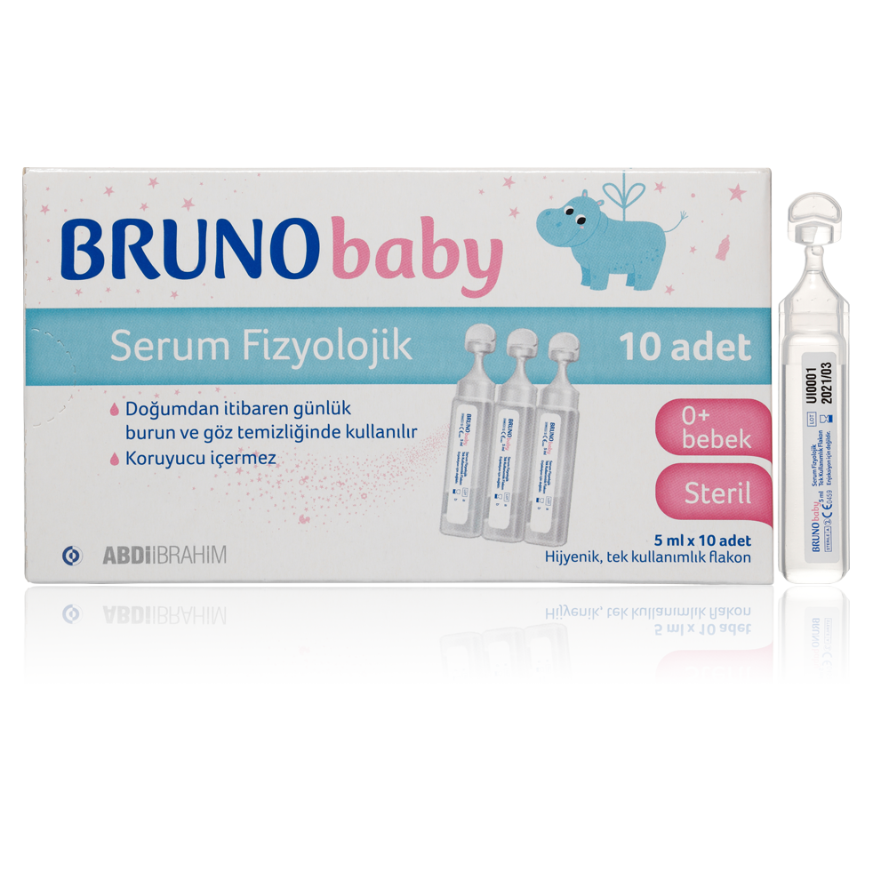 Bruno Baby Serum Fizyolojik 10 Adet