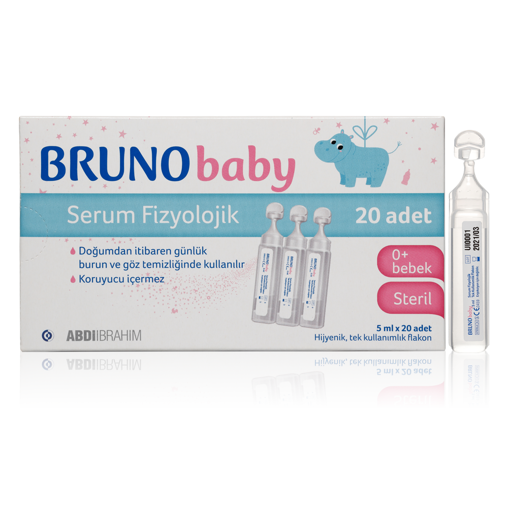 Bruno Baby Serum Fizyolojik 20 Adet