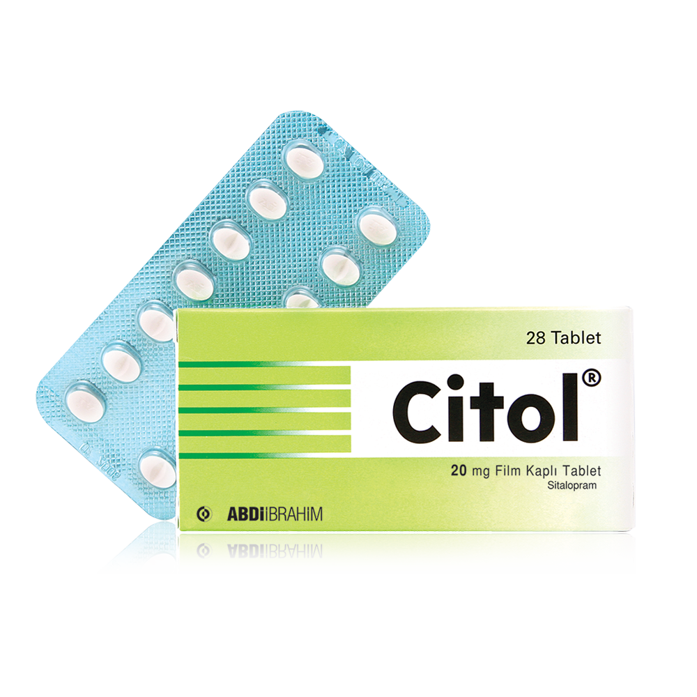 Citol 20mg Film Kaplı Tablet