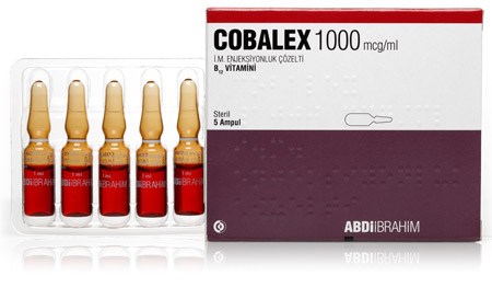 Cobalex 1000 mcg/ml İM Enjeksiyonluk Çözelti 