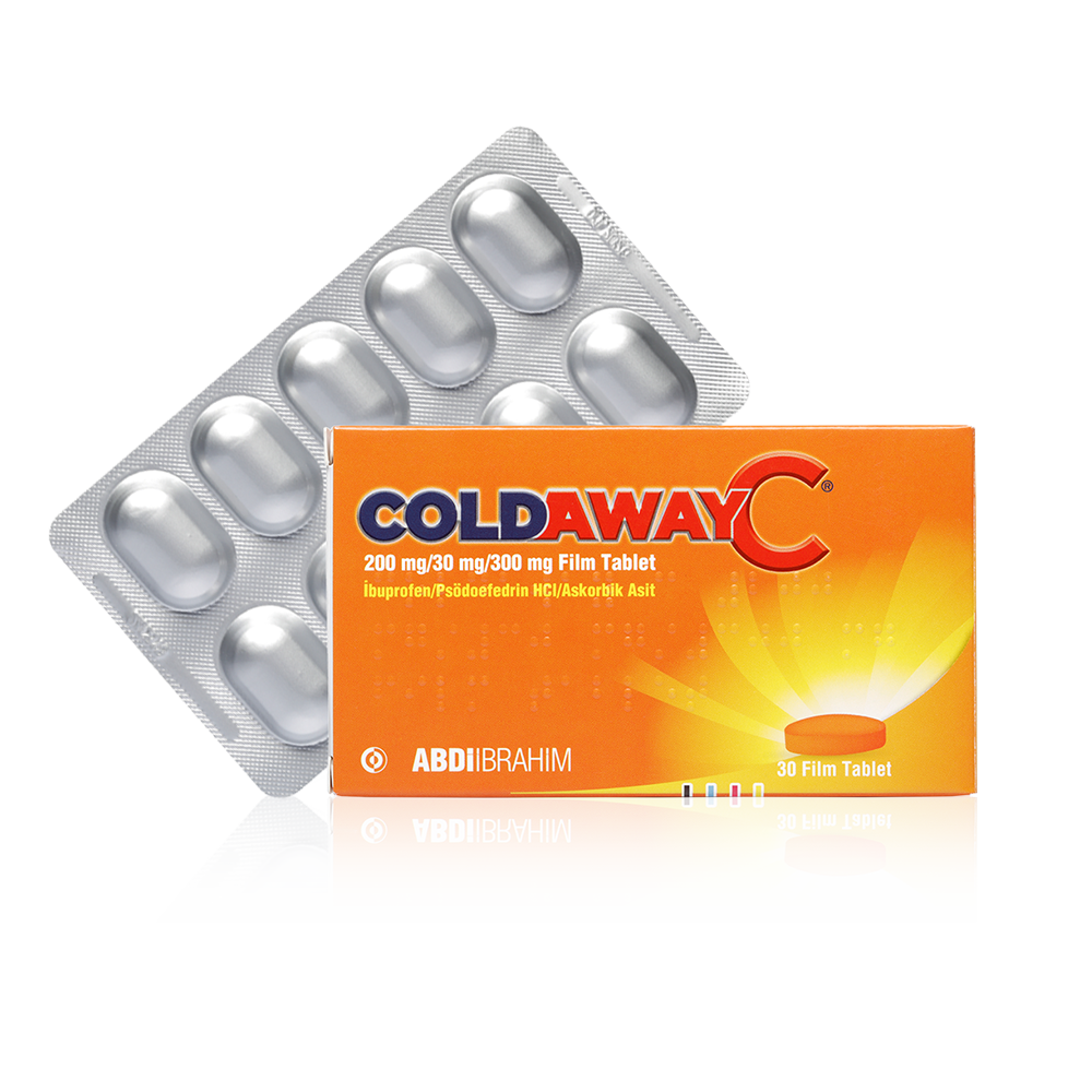 Coldaway C 200Mg/30Mg/300Mg 30 Film Tablet