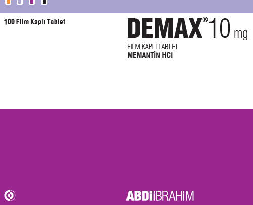 Demax 10 mg 100 Film Kaplı Tablet 