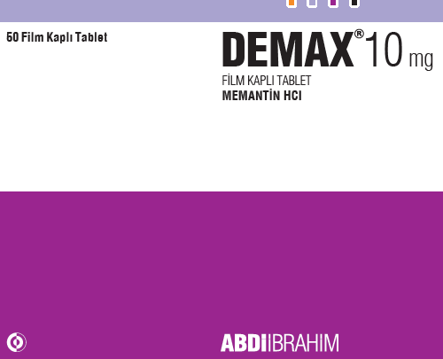 Demax 10 mg 50 Film Kaplı Tablet