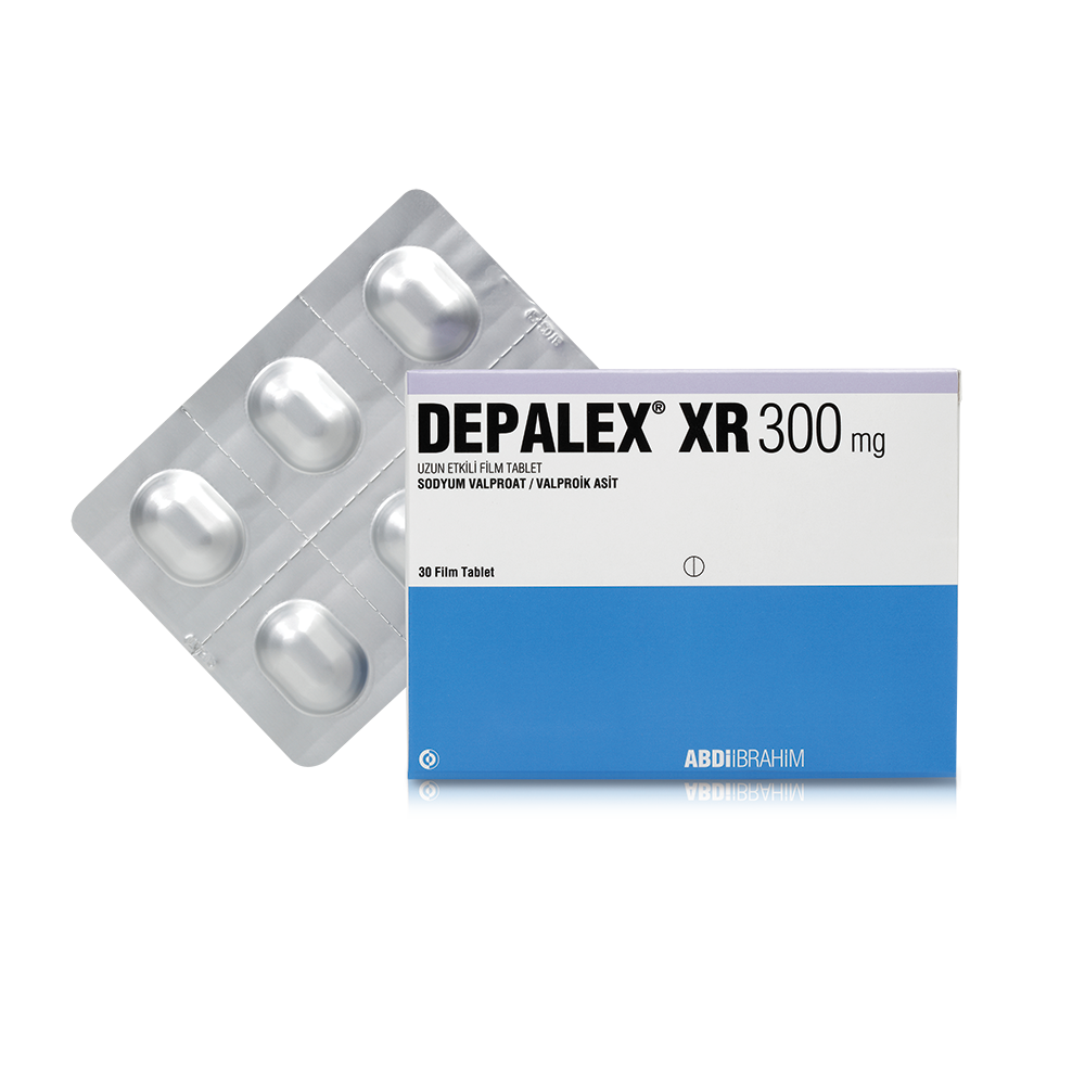 Depalex XR 300 mg Uzun Etkili Film Kaplı Tablet