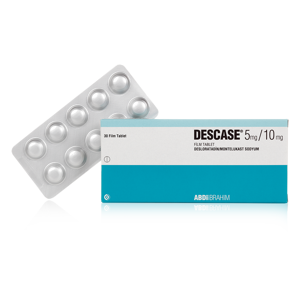 DESCASE 5 mg/10 mg Film Kaplı Tablet