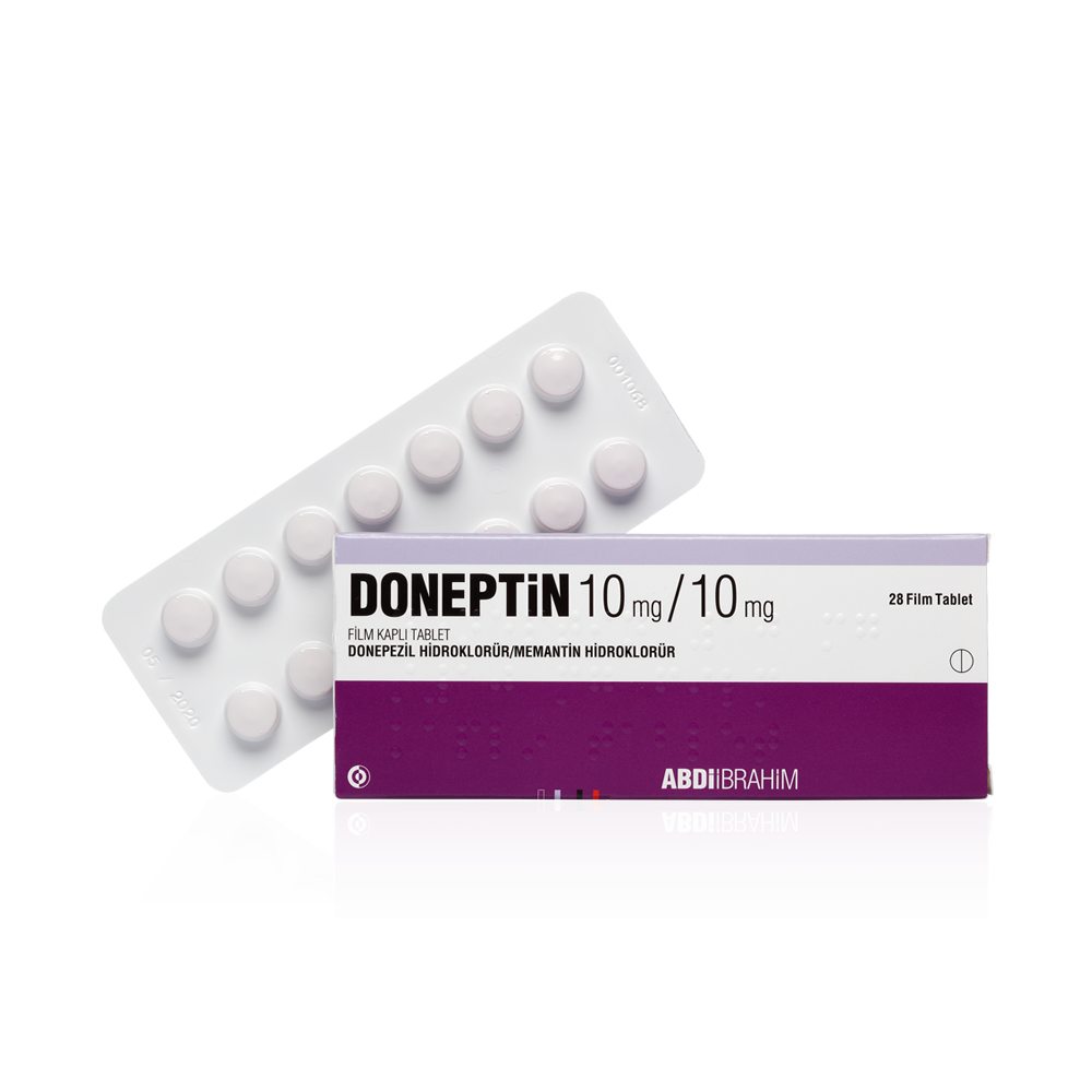 Doneptin 10 mg/10 mg 28 Film Kaplı Tablet