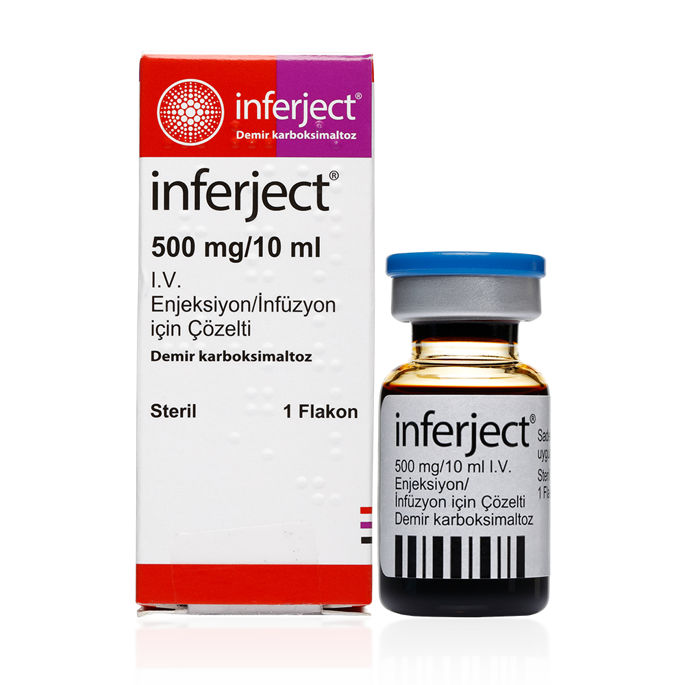 İnferject 500 mg/10 ml i.v. enjeksiyon/infüzyon 