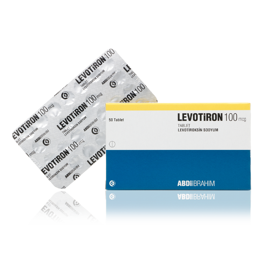 Levotiron 100 mcg 50 Tablet