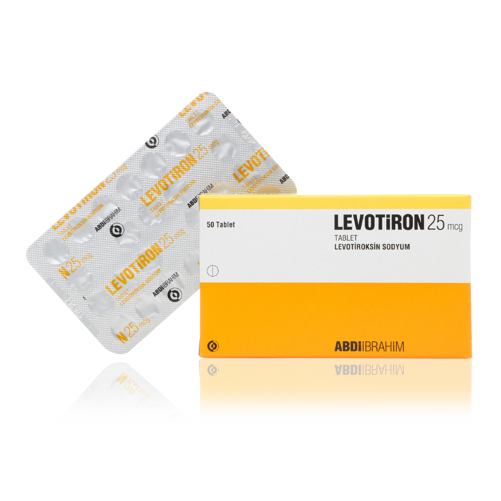 Levotiron 25 mcg 50 Tablet