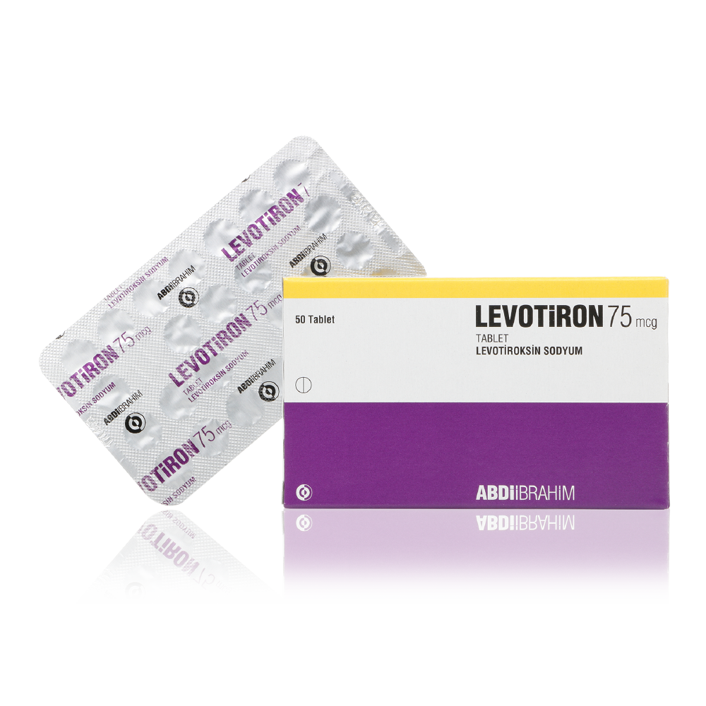 Levotiron 75 mcg 50 Tablet