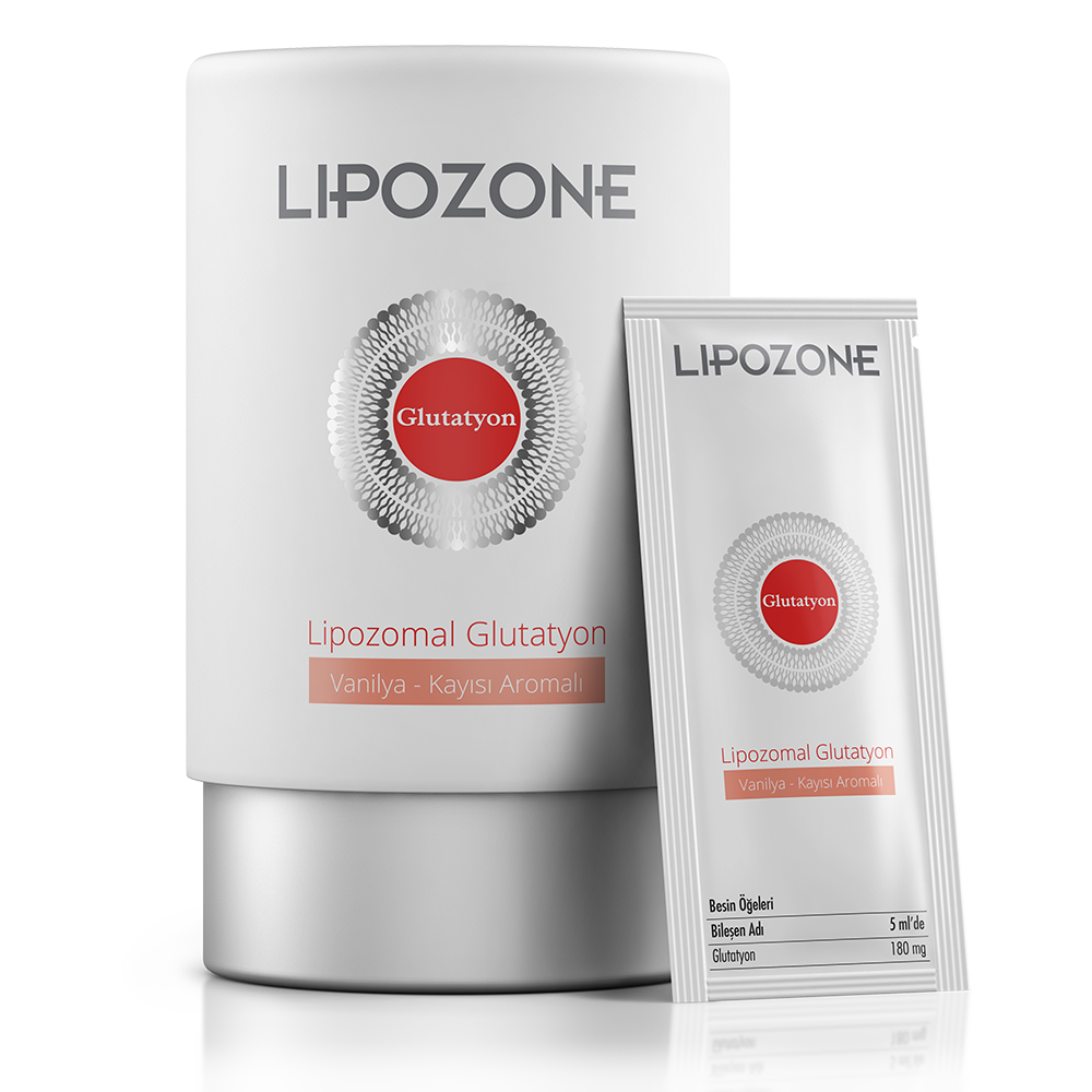 Lipozone Glutatyon Vanilya-Kayısı Arom. 180 Mg / 5 Ml 30 Saşe