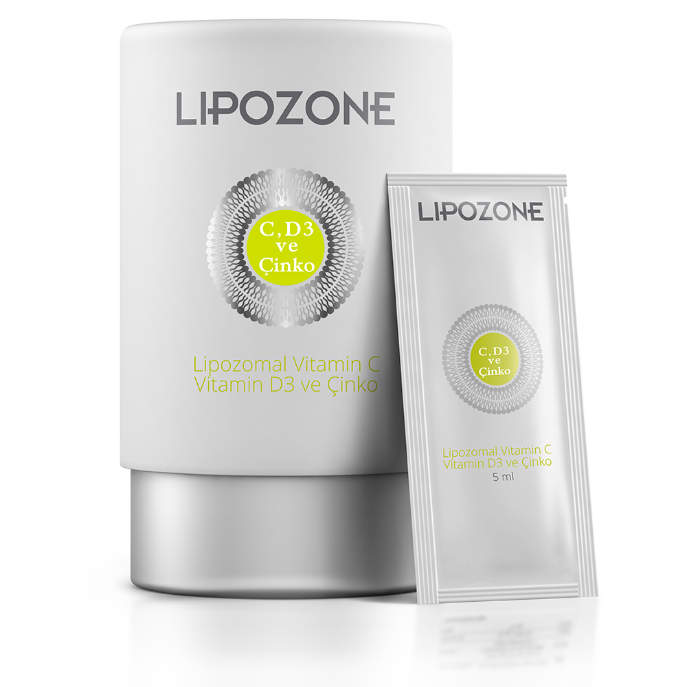 Lipozone Vitamin C, Vitamin D3 ,Çinko 10 Saşe 