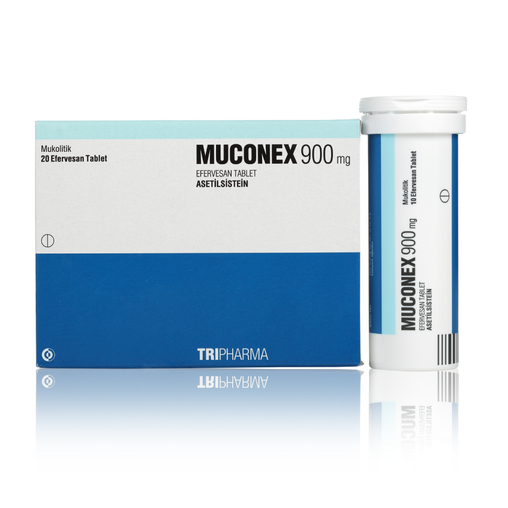 Muconex 900 mg Efervesan Tablet