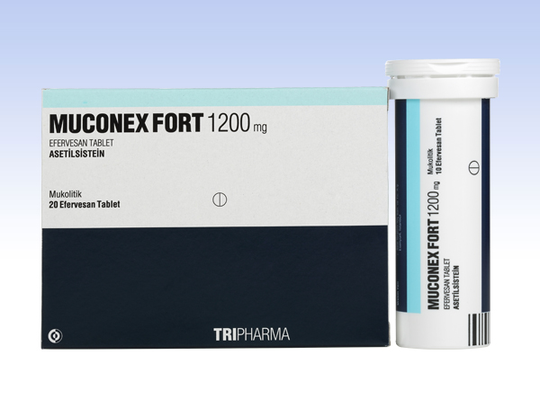 Muconex Fort Efervesan Tablet 1200 mg