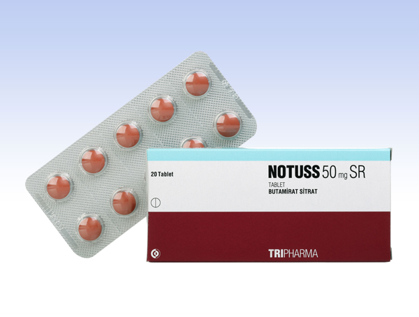 NOTUSS 50 mg SR tablet