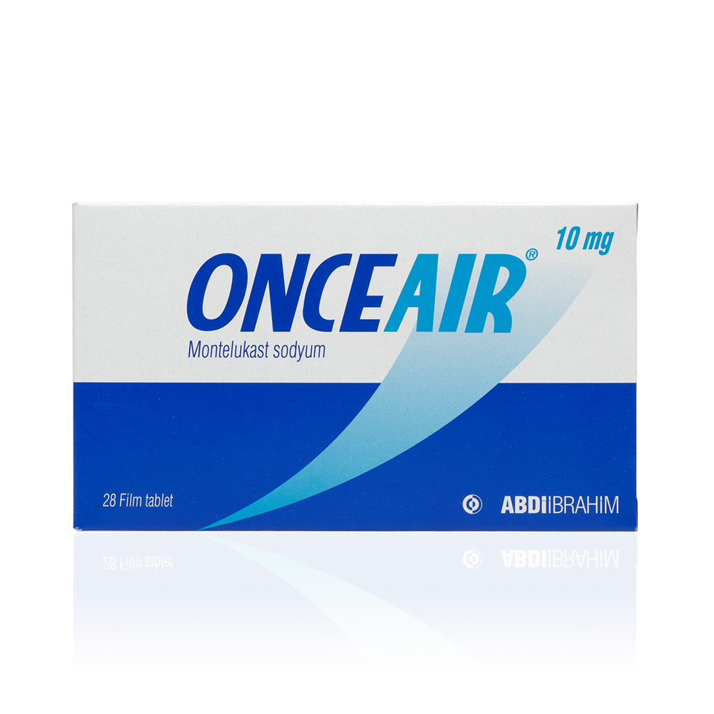 Onceair 10 mg film kaplı tablet