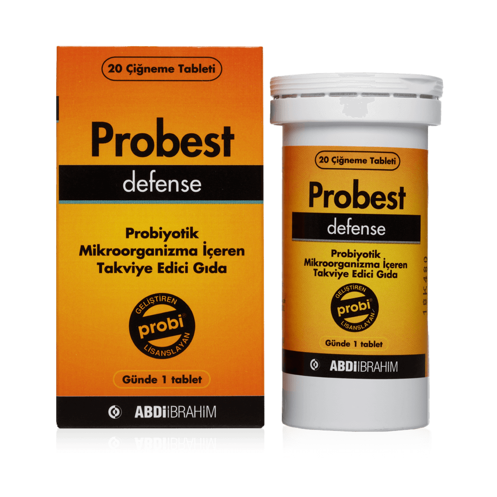 Probest Defense Probiyotik 20 Çiğneme Tablet