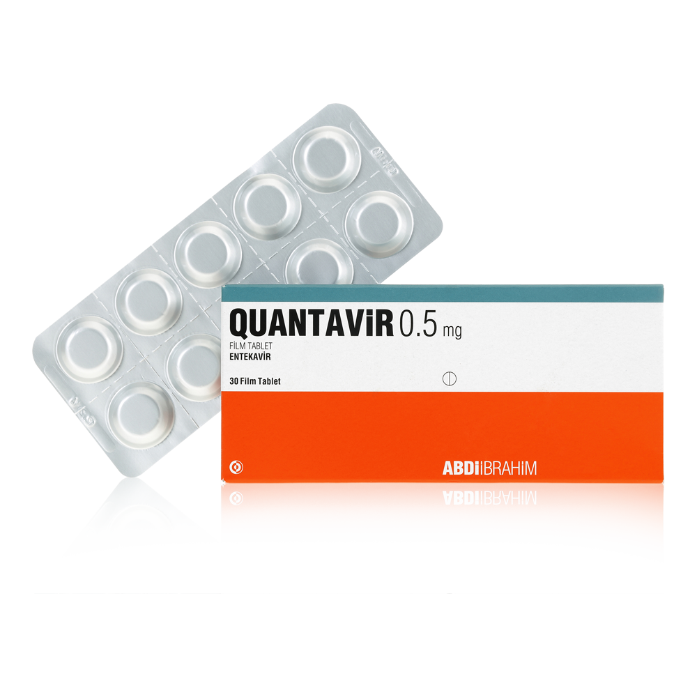 Quantavir 0,5 mg Film Kaplı Tablet