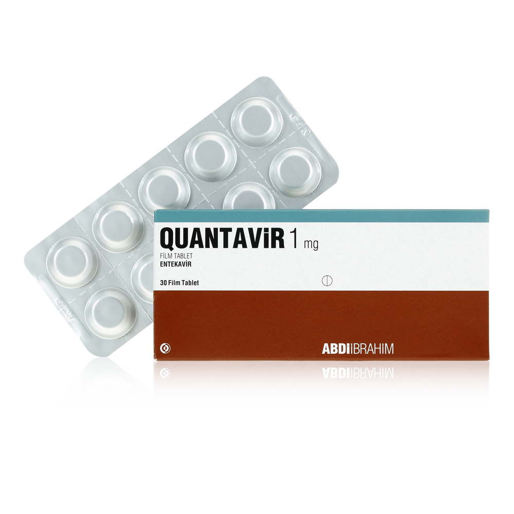 Quantavir 1 mg Film Kaplı Tablet