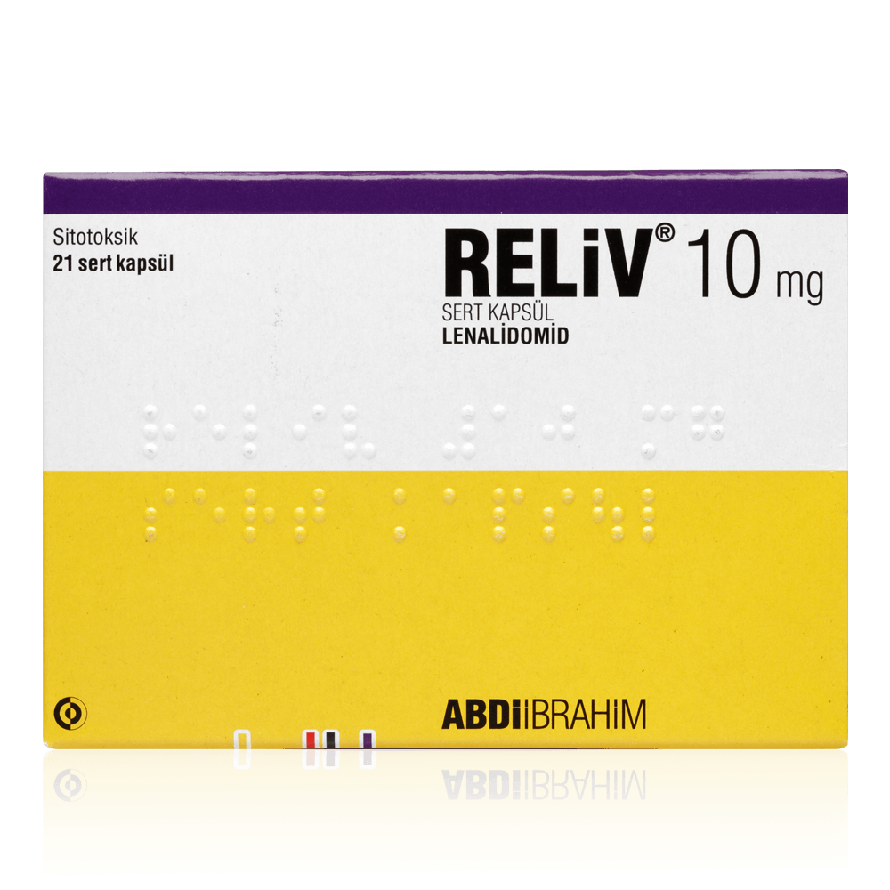 Reliv 10 mg Sert Kapsül