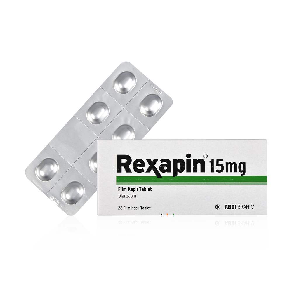 Rexapin 15 mg 28 Film Kaplı Tablet