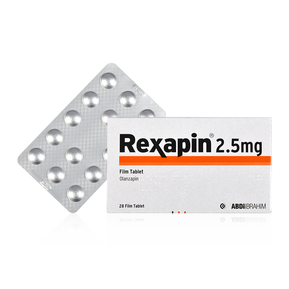 Rexapin 2,5 mg 28 Film Kaplı Tablet