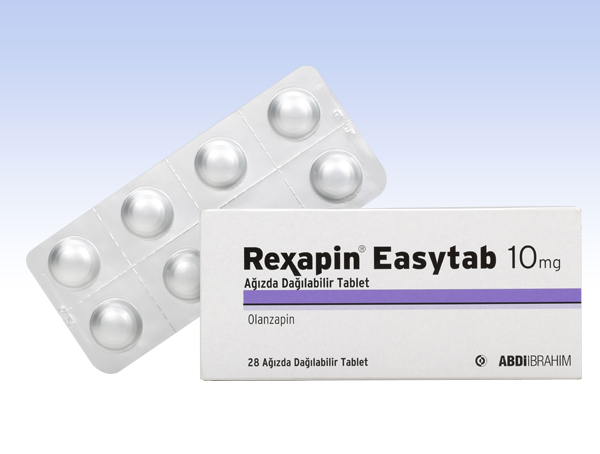 Rexapin Easytab 10 mg 28 Ağızda Dağılabilir tablet