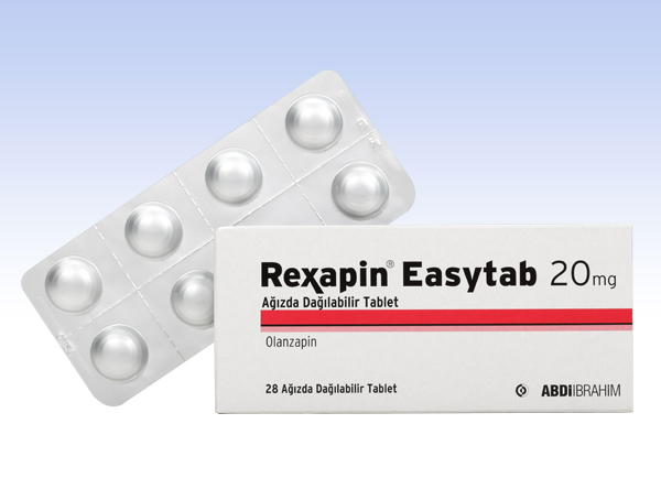 Rexapin Easytab 20 mg 28 Ağızda Dağılabilir tablet