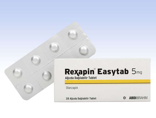 Rexapin Easytab 5 mg 28 Ağızda Dağılabilir tablet