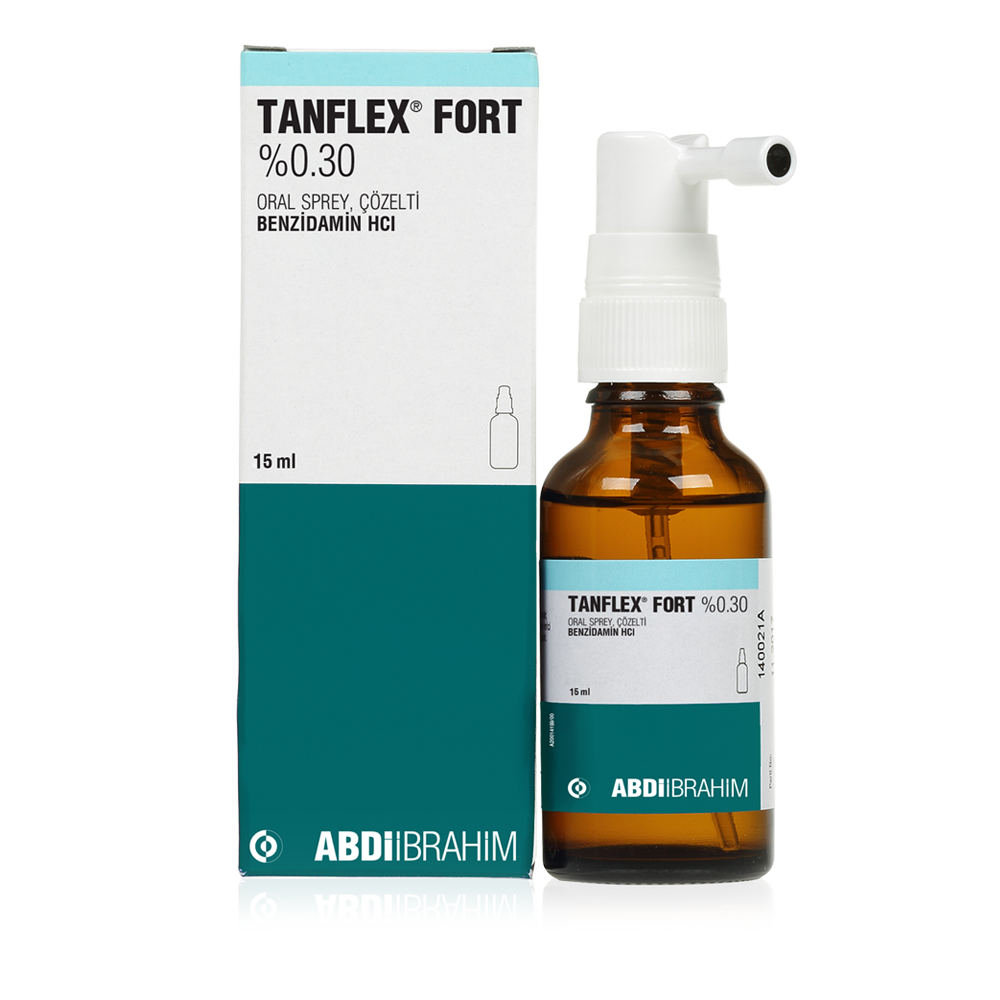 Tanflex Fort Oral Sprey % 0.3