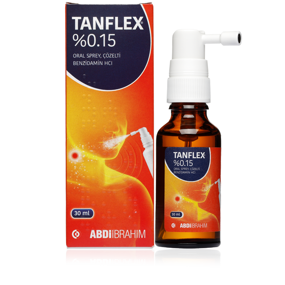 Tanflex Oral Sprey % 0.15