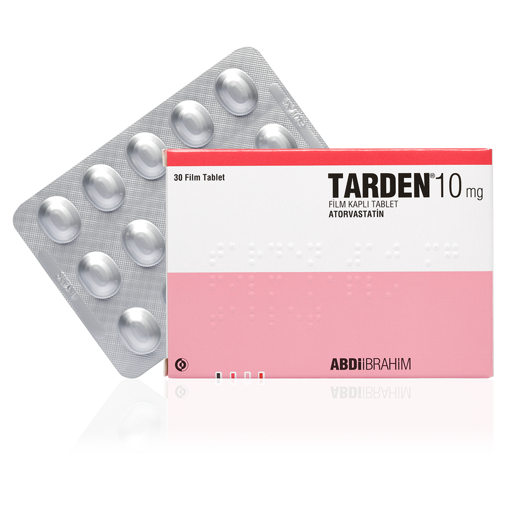 Tarden 10 mg Film Kaplı Tablet