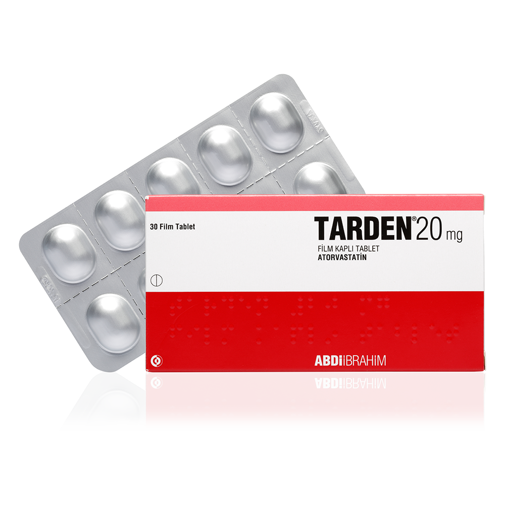 Tarden 20 mg Film Kaplı Tablet