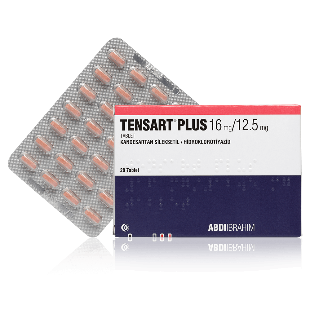 Tensart Plus 16/12.5 mg Tablet