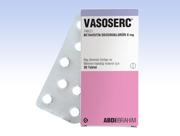 Vasoserc 8 mg Tablet