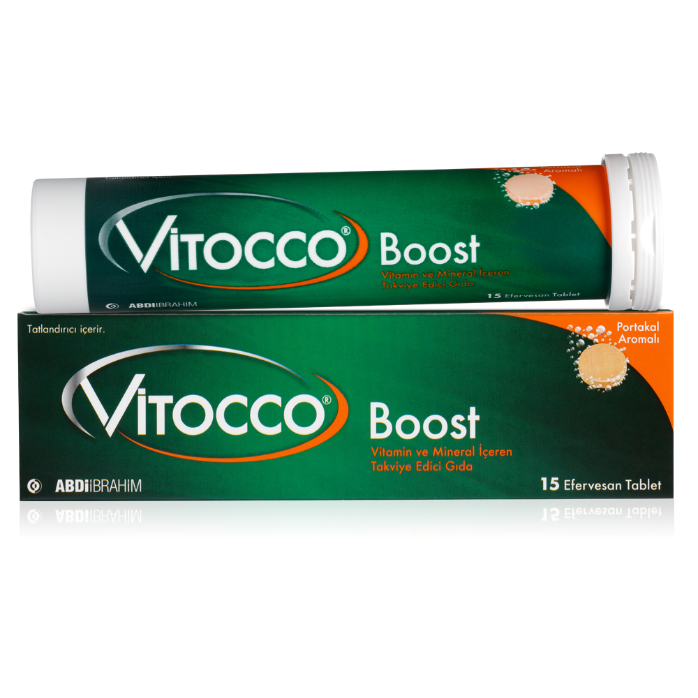 Vitocco Boost B Vitamini Kompleksi Efervesan 15 Tablet